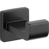 Delta 77535-BL Ara Single Towel Hook Bath Hardware Accessory in Matte Black