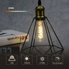 RuiAoTD ST58 (ST19) Vintage Edison LED Bulb, Soft White 2700K, Antique Flexible Spiral LED Filament Light Bulb, 600LM Dimmable, 6W Equivalent to 60W, CRI 80+, E26 Base Clear Glass, 6 Pack