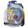 Sonic The Hedgehog 4" Modern Tails Action Figure with Fast Shoe Item Box Accessory