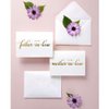 MAGJUCHE to My Father-in-Law, Mother-in-Law Wedding Day Cards Set from The Bride and Groom, Gold Foil Wedding Cards for in Laws