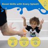 SplashEZ Mold Free Bath Toys for Babies & Toddlers, No Hole Bath Toys, Non Squirting Bath Toys No Mold for Tub, Beach, Pool, BPA-Free, Safe, Fun Infant Baby Bath Toys No Holes 0 1-3 6 12 18 Months