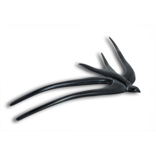 Marycrafts Buffalo Horn Swallow Bird Hair Fork Hair Sticks Accessories Handmade (Style 2)