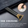 Innens Gifts for Fathers Boyfriend Him Husband Dad Men,Hair Clippers for Men,Cordless Rechargeable Hair Trimmer Metal Body Cutting Grooming Kit Beard Shaver Barbershop Professional (Black)