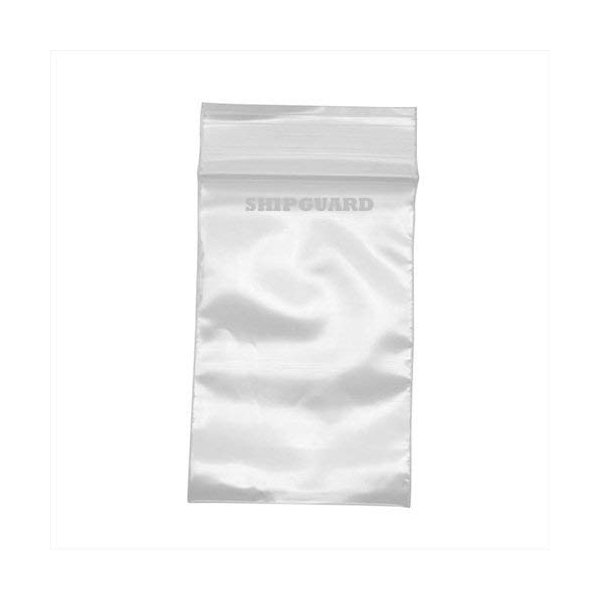 500 Poly Bag Clear Resealable Zipper Shipping Bags 3" X 4"