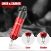 Wormhole Tattoo Gun Kit Tattoo Kit Tattoo Machine Kit Tattoo Pen Kit Cartridge Rotary Tattoo Kit Complete for Beginners Tattoo Pen Type Machine Kit Tattoo Pen Kit WTK080