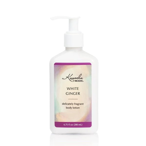 KUUMBA MADE White Ginger Body Lotion, 6.75 FZ