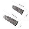 JADE KIT 20 PCS Finger Cots Cut Resistant Protector, Finger Covers for Cuts, Gloves Life Extender, Cut Resistant Finger Protectors for Kitchen, Work, Sculpture, Anti-Slip, Reusable