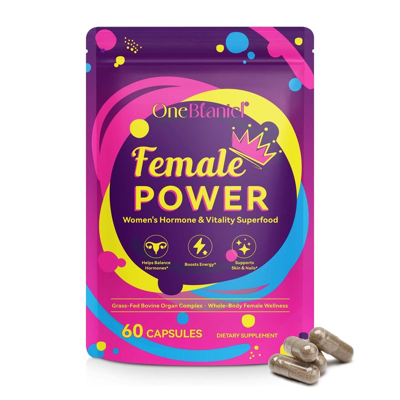 FANSHI Beef Organ Superfood Supplement Hormone Harmony for Women Grass ...