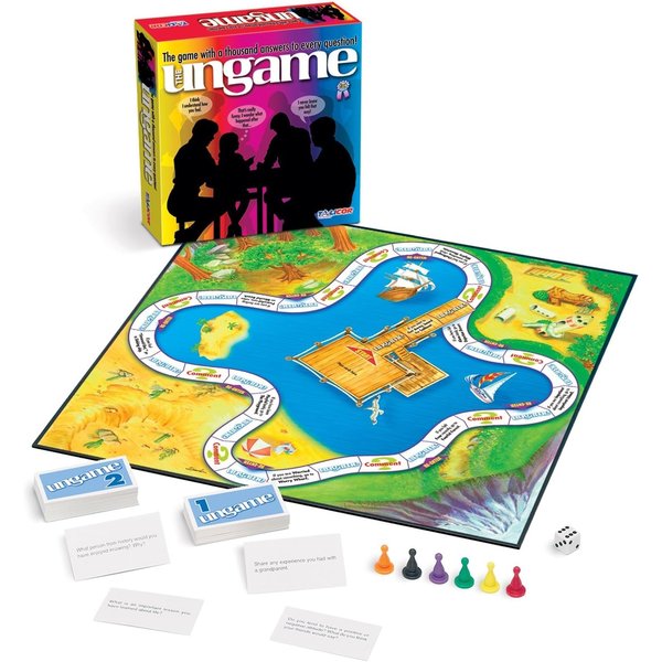 The Ungame - Family Communication Board Game - Ages 5+, 2-6 Players, Thought-Provoking Questions