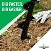 Power Planter Flower Planting Auger & Grass Plug Tool - Compact Auger Drill Bit for Planting Flowers & Grass Plugs - Garden Digging Tool for Soil & Sand - 2" x 7" Long with 3/8" Non-Slip Hex Drive