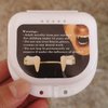 Dzrige Halloween Retractable Vampire Fangs Scary Creepy Plastic Vampire Fake Teeth for Cosplay Party Props Halloween Carnival Party Fangs Favors