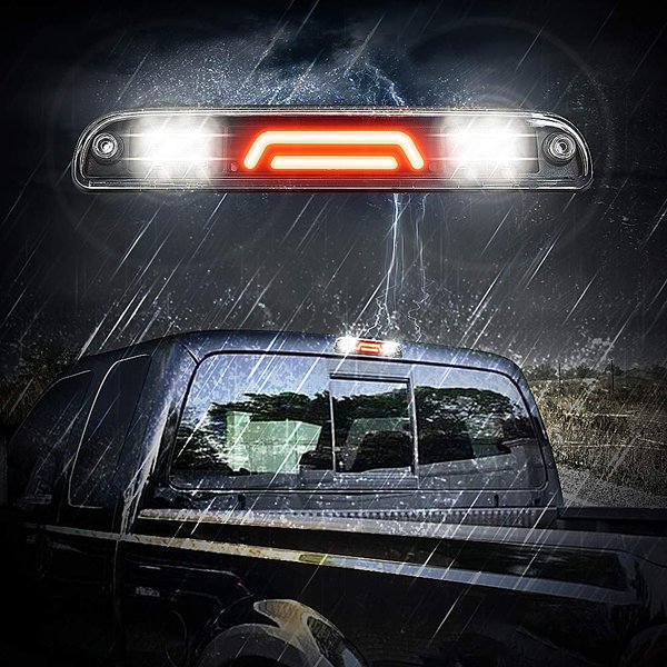RANSOTO 3rd Third Brake Light Cargo LED Bar High Mount Lamp Stop Tail Light Compatible with 1999-2016 Ford F250 F350 F450 F550 Super Duty/Ranger/Mazda B-Series Replaces YC3Z13A613BA
