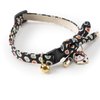 Necoichi Zen Hariko Charm Cat Collar (Black)