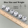 18 Pieces Teaching Dice Set, Include th Operation Dice, Nuber Dice and ot Dice for Mth Teaching Clssroom Suplies