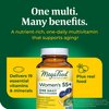 MegaFood Women's 55+ One Daily Multivitamin for Women with Vitamin A, Vitamin C, Vitamin D3 & Vitamin E for optimal aging support - Plus Real Food - Immune Support Supplement - Vegetarian - 60 Tabs