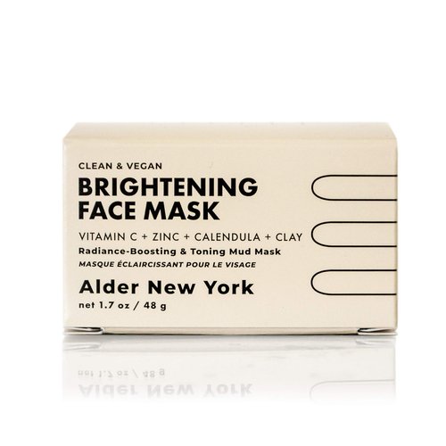 Alder New York Brightening Face Mask- Radiance Boosting Vitamin C & Calendula Exfoliating Mud Face Mask