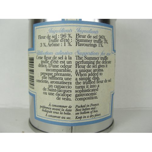 Terre Exotique Fleur De Sel with Italian White Truffles 2.2 Oz Ifaty Madagascar