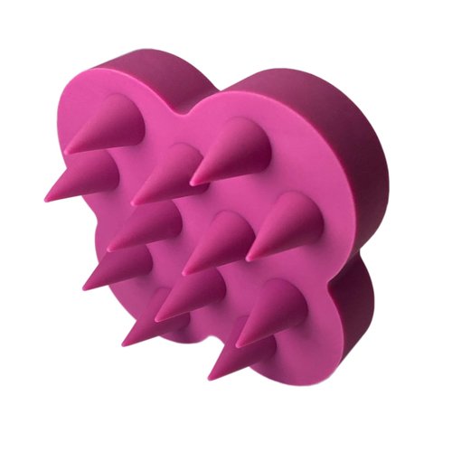 ADOBIRD Silicone Scalp Massager for Hair Growth, Scalp Scrubber Brush for Shower, Andruff Exfoliating Stress Relax Wet Dry Scalp Brush, Deeply Cleanses Scalp Pores