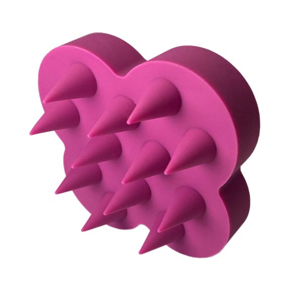 ADOBIRD Silicone Scalp Massager for Hair Growth, Scalp Scrubber Brush for Shower, Andruff Exfoliating Stress Relax Wet Dry Scalp Brush, Deeply Cleanses Scalp Pores