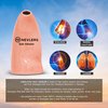 Nevlers Easy to Use Ceramic Himalayan Salt Inhaler | Natural Salt Inhaler for Allergy and Asthma Relief - Includes 5 Oz of Pure Himalayan Pink Salt | Salt Inhaler Himalayan for Asthma - Pink Color