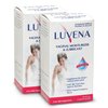 Luvena Moisturizer - Vaginal Moisturizer & Menopause Support for Women - Feminine Intimate Dryness, Redness, Irritation, Burning Symptom Relief - Water Based, Paraben & Glycerin Free - (2 Pack)