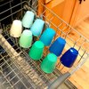 Youngever 8 Ounce Kids Cups, 9 Pack Kids Plastic Cups, 8 Ounce Kids Drinking Cups, Toddler Cups, Cups for Kids Toddlers, Unbreakable Toddler Cups (Coastal Colors)