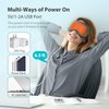 Ezona USB Electric Heated Eye Mask for Dry Eyes, Blepharitis, Migraine - With Temperature and Timer Controls