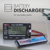 Tenergy 5-in-1 Battery Meter, Intelligent Cell Meter Digital Battery Checker/Balancer for LiPo / LiFePO4 / Li-ion/NiCd/NiMH Battery Packs