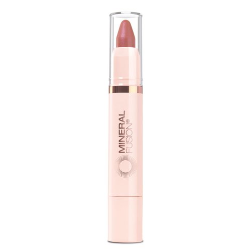 Mineral Fusion NEW Sheer Moisture Lip Tint, Buildable Lip Color, Hydrating Lip Balm with Jojoba Oil, Shea Butter & More, Hydrates & Nourishes, FD&C Dye-Free & Hypoallergenic, Resilient, Earthy Berry