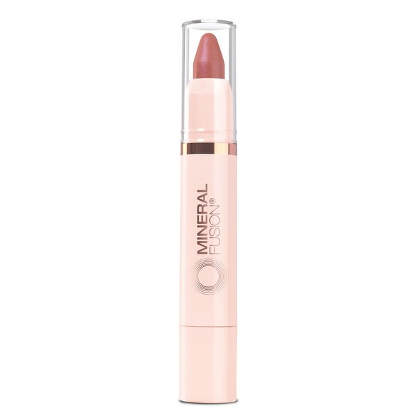 Mineral Fusion NEW Sheer Moisture Lip Tint, Buildable Lip Color, Hydrating Lip Balm with Jojoba Oil, Shea Butter & More, Hydrates & Nourishes, FD&C Dye-Free & Hypoallergenic, Resilient, Earthy Berry