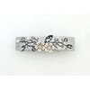 Faship Premium Rhinestone Crystal Black Cellulose Acetate Floral Art Deco Hair Claws Clips