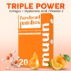 Muun Forehead Wrinkle Patches 20Pcs with Vitamin C, Hyaluronic Acid, Collagen and Grapeseed Extract, Anti Wrinkle Patches, Forehead Wrinkles Treatment, Smooth Skin