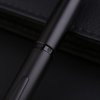 erofa Majohn A1 Press Fountain Pen with Box, Retractable Extra Fine Nib Metal Matte Black Ink Pen with Converter for Writing