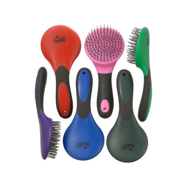 Tough 1 Great Grip Mane and Tail Brush, Royal Blue