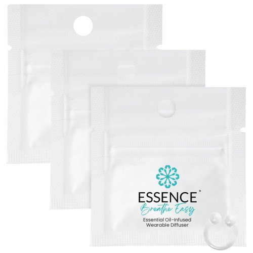 Essence Wearable Aromatherapy Nasal Diffuser – Breathe Easy Essential Oil Nose Ring – Personal Scent Clip for Travel, Work & Everyday Use – Made in USA (3 Pack)