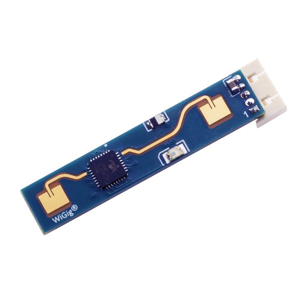 XICOOLEE Microwave Radar Sensor Module LD2410, 24GHz ISM Band, Human Presence Motion Sensing Module, Non-Contact Monitoring Detector, Horizontal Connect, with Bluetooth, Support GPIO and UART Output