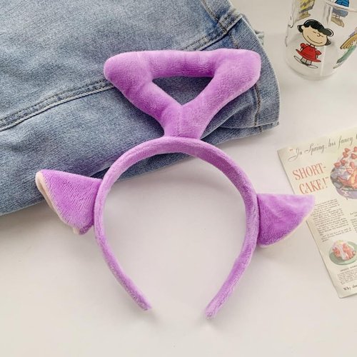 PHQOORYTH Womens Headbands Ears Fashion Headwear Cut Hairband Hair Costume Accessories for Adult Halloween Cosplay Party Decorations