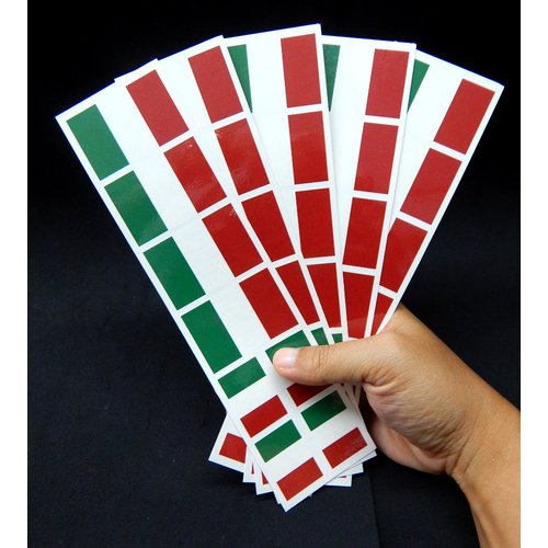 Italian Flag Temporary Tattoos, Italy Party Favors