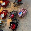 Halloween Nail Charms 12PCS Halloween Spider Nail Art Rhinestone 3D Metal Resin Spider Nail Art Charms Jewels for Acrylic Nails Halloween Nail Gems Nail Art Supplies for Halloween Nail Art Decorations
