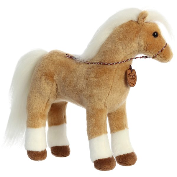 Breyer Aurora® Exquisite Morgan Stuffed Animal - Realistic Detailing - Imaginative Play - Brown 13 Inches
