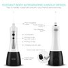 VOYOR Water Flosser Oral Irrigator Cordless Rechargeable Dental Water Jet Flosser with 3 Working Modes, IPX7 Waterproof for Teeth, Brace, Bridges Care WF200