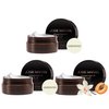 Josie Maran Whipped Argan Oil Body Butter Trio - Skin Firming Cream with Whipped Shea Butter & Avocado Oil - 3-Piece Body Butter Gift Set - Unscented (2 x 2 Oz) & Vanilla Apricot (2 Oz)