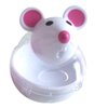 Cat Food Ball Slow Feed Mice Tumbler Shaped Pet Treat Ball Cat Food Toy Ball Pet Food Ball Cat Feeder