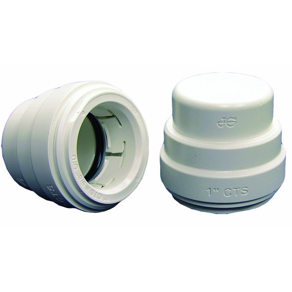 John Guest Speedfit PSEI4628 3/4-Inch CTS Test Cap, 5-Pack