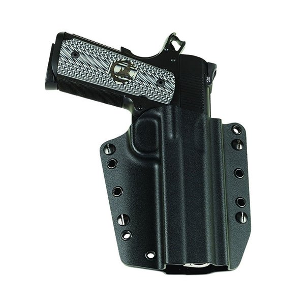 Galco Corvus Inside/Outside Waistband Belt Holster,SW MP Compact 9/40,Black,Right Hand