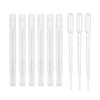 BlingKingdom 6pcs 3ml Empty Cuticle Oil Pen with 3pcs Pipettes Transparent Twist Pen Nail Oil Pen with Brush Tip Cosmetic Container Applicator for Homemade Nail Oil, Lip Gloss, Eyelash Growth Liquid