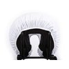 John G. Louis Massage Seamless Face Rest Cradle Cover- Professional Flannel Face Pillow Covers– Machine Washable, 100% Cotton- Crescent Cover, Fits Massage Table & Chair Cushions- (3 Pack, White)