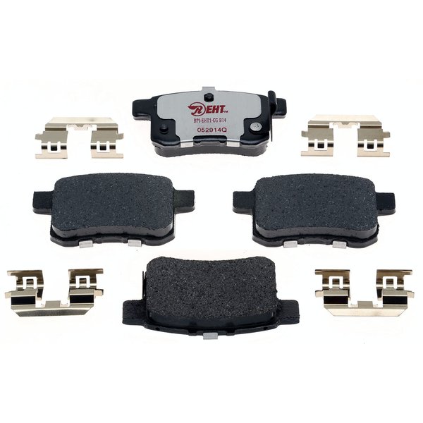 Raybestos Element3 EHT™ Replacement Rear Brake Pad Set for ’08-’17 Honda Accord and ’09-’14 Acura TSX Model Years (EHT1336H)