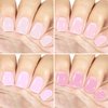 Vishine Gel Polish Set Jelly Pink Collection of 6 Transparent Natural Colors Sheer Pink Milky Mauve Purple French Manicure LED UV Gel Nail Polish Soak Off Curing Requires Home Salon 8ml