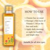 Auravedic Vitamin C Oil for Skin | with Rosehip Avocado & Vitamin E | Natural & Organic Skin Care Face Moisturizer | 3.38 Fl Oz (100ml)